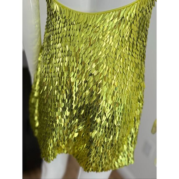Retrofete NARA Feather Sequin Mini Dress Size Small - Picture 14 of 16